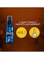 Engage Spirit Deodorant, For Men, Fresh & Energetic Notes, Long-Lasting