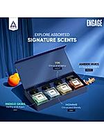 Engage Luxury Perfume Gift Pack for Men, Travel Sized, Assorted Pack, Ideal Birthday Gift, 100ml (25ml X 4)