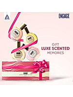 Engage Luxury Perfume Gift Pack for Women, Travel Sized, Assorted Pack, Ideal Birthday Gift, 100ml (25ml X 4)