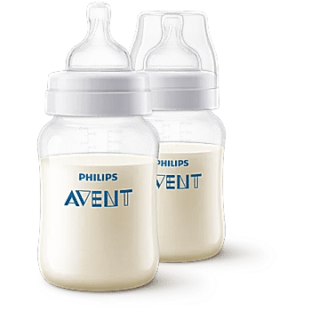 Avent- Anti Colic Feeding Bottles for Babies aged 1 month and above| 260ml | Pack of 2 |  BPA Free | SCY103/20