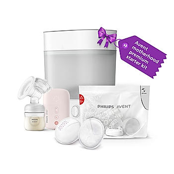 Avent Motherhood Premium Starter Kit- Bundle Combo for New Parents