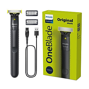 OneBlade  - |  Hybrid Trimmer and Shaver with Dual Protection Technology | Most Skin Friendly Trim | QP1424/10