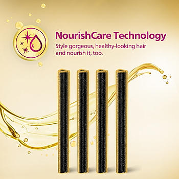 NourishCare Straightener Serum Strips - I Uniquely designed pack of 4 nourishing serum strips I Replaceable Serum Strip for BHS526/00, BHS503/40, BHS507/40, BHS522/00 | BHE050/00 