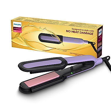 NourishCare- India’s First Hair Straightener designed for No Heat Damage I Uniquely designed NourishCare & SilkProtectCare for Styling with heat protection | BHS503/40