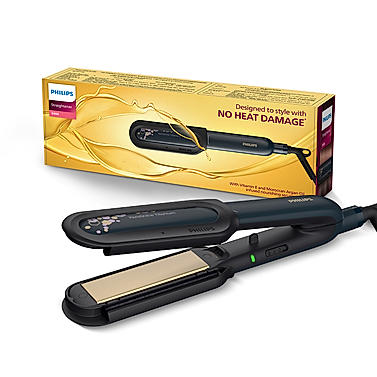 NourishCare- India’s First Hair Straightener designed for No Heat Damage I Uniquely designed NourishCare & KerashineCare for Styling with heat protection | BHS507/40