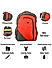 Raman Baggy 36L Red Casual Backpack