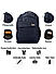 Raman Baggy 38L Navy Blue Casual Backpack