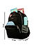 Raman Baggy 35L Black Casual Backpack