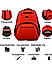 Raman Baggy 35L Red Casual Backpack