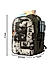 Raman Canvy 24L Black Casual Canvas Backpack