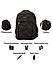 Raman Canvy 23L Black Casual Canvas Backpack