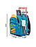 Raman Kido 23.5L Turquoise Blue Kids School Backpack 