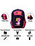 Raman Kido 31.5L Pink Kids School Backpack 