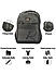 Raman Schooly 38L Grey Casual Backpack