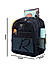 Raman Schooly 38L Navy Blue Casual Backpack