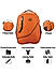 Raman Schooly 31L Orange School Backpack