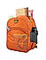 Raman Schooly 34L Orange Casual Backpack