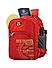 Raman Schooly 34L Red Casual Backpack