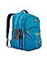 Raman Schooly 34L Turquoise Blue Casual Backpack