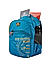 Raman Schooly 34L Turquoise Blue Casual Backpack