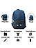 Raman Schooly 24L Navy Blue Casual Backpack