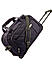 Raman Duffy Trolley 68L 22inch Purple Duffle Trolley Bag