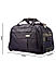 Raman Duffy Trolley 68L 22inch Purple Duffle Trolley Bag