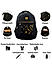 Raman Baggy 37L Black Casual Backpack