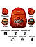 Raman Baggy 32L Red School Backpack