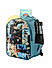 Raman Canvy 24L Turquoise Blue Casual Canvas Backpack