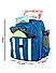 Raman Kido 27L Royal Blue Kids School Backpack 