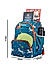 Raman Kido 32L Turquoise Blue Kids School Backpack 