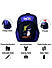 Raman Kido 31.5L Royal Blue Kids School Backpack 