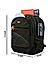 Raman Lappy 34L Black Laptop Backpack