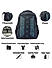 Raman Lappy 37L Navy Blue Laptop Backpack