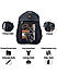 Raman Schooly 35L Navy Blue Casual Backpack