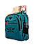 Raman Schooly 35L Sea Green Casual Backpack