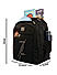 Raman Schooly 41L Black Casual Backpack