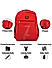 Raman Schooly 41L Red Casual Backpack