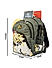 Raman Schooly 31L Grey School Backpack