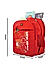 Raman Schooly 35L Red Casual Backpack