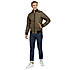 Lawman Full Sleeve dual Shade Solid Men's Jacket