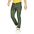 Lawman Green Skinny Fit Solid Jeans For Men