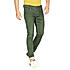 Lawman Green Skinny Fit Solid Jeans For Men