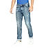 Lawman Blue Skinny Fit Solid Jeans For Men