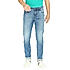 Lawman Blue Skinny Fit Solid Jeans For Men