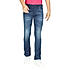 Lawman Blue Boot Cut Fit Solid Jeans For Men