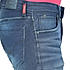 Lawman Blue Boot Cut Fit Solid Jeans For Men