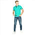 Lawman Blue Skinny Fit Solid Jeans For Men