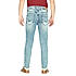 Lawman Light Green Skinny Fit Solid Jeans For Men